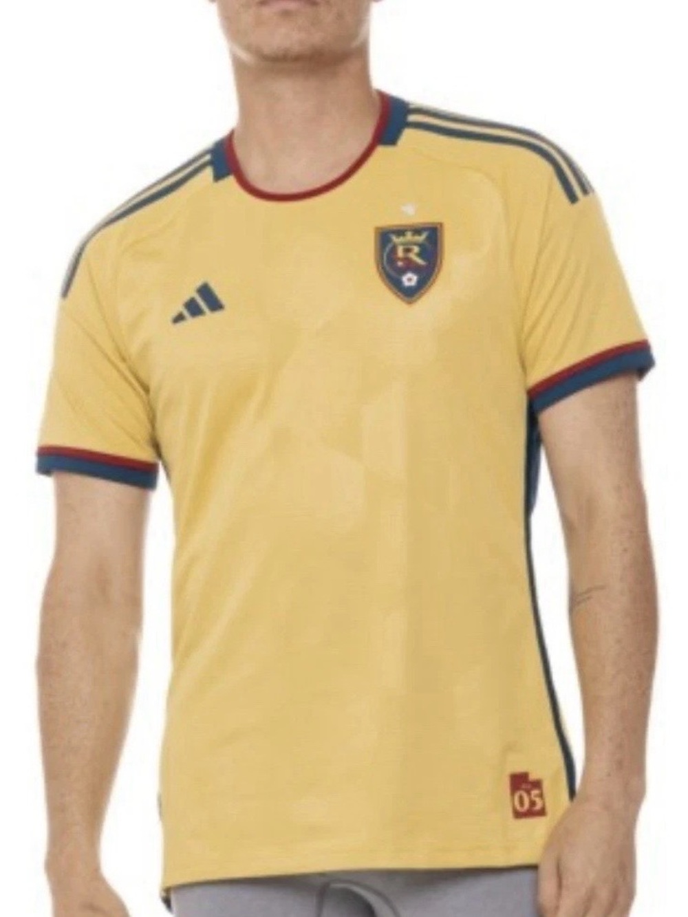 Adidas MLS Real Salt Lake City Yellow Jersey Size S NWT $150 - Send Offers